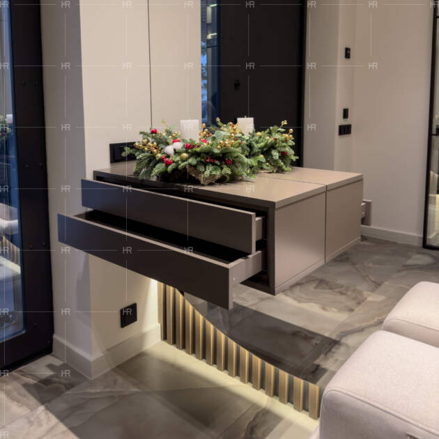 Навесная полка-шуфлядка HR 2