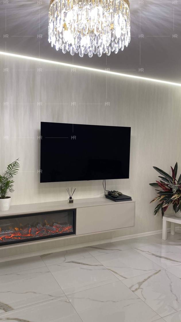 Тумба с камином