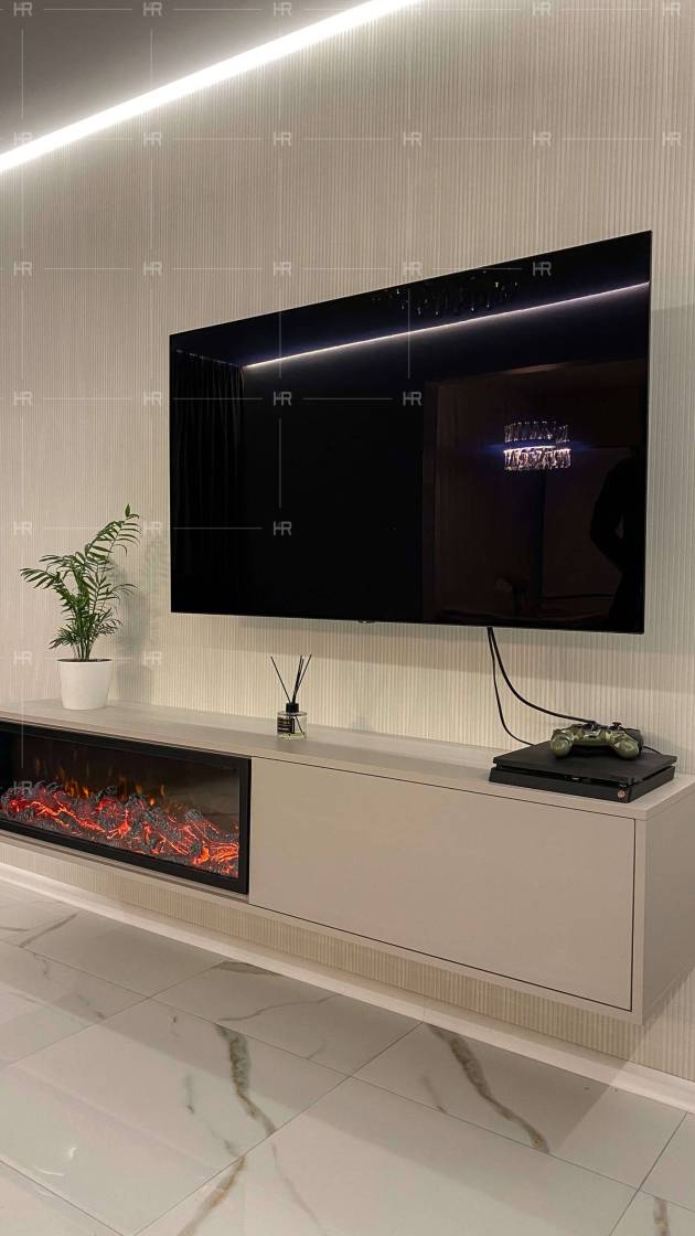 Тумба с камином