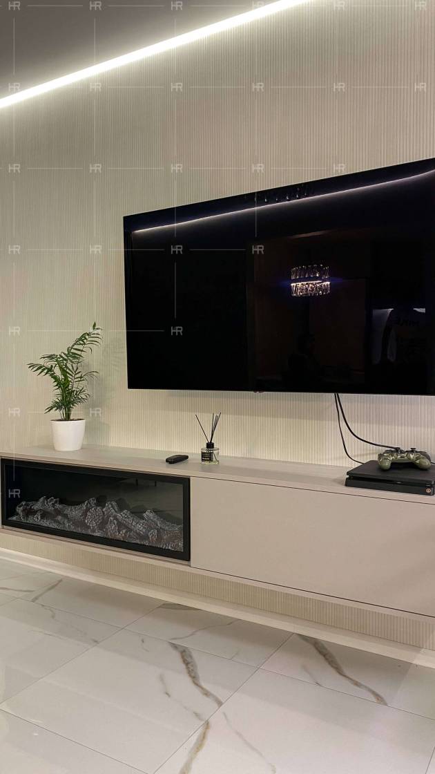 Тумба с камином